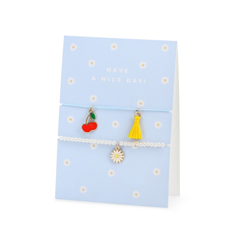'HAVE A NICE DAY! ' BRACELETS CARD