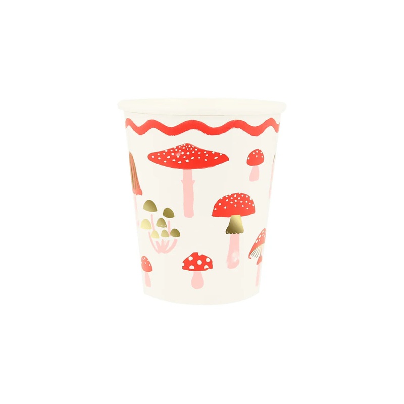 Merry Mushroom Paper Cups