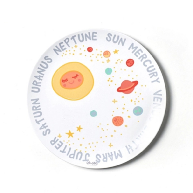 Outer Space Melamine Dinner Plate
