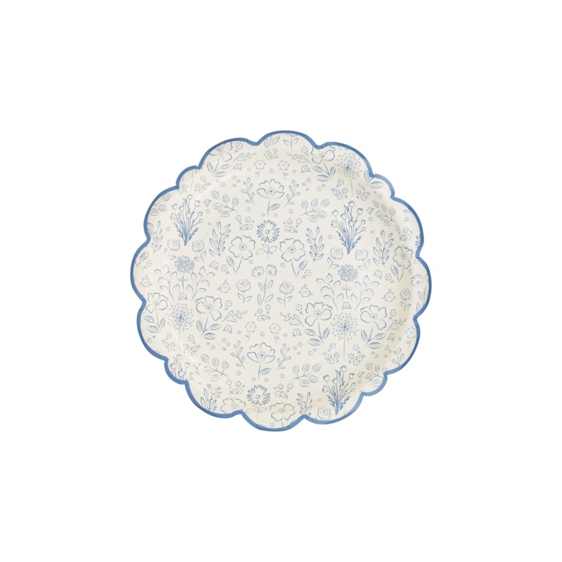 Pembroke Floral Large Paper Plates