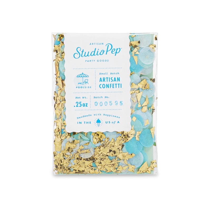 Poolside Blue Confetti Pack