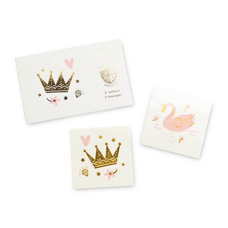 Princess Swan Temporary Tattoos