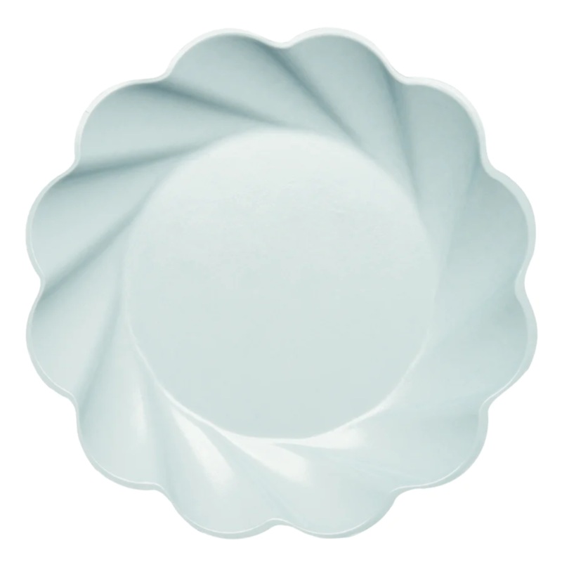 Simply Eco Dinner Paper Plates - Sky
