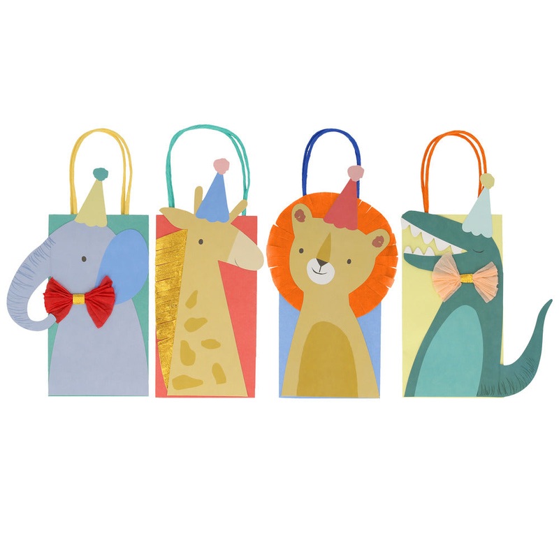 ANIMAL PARADE PARTY BAGS BY MERI MERI