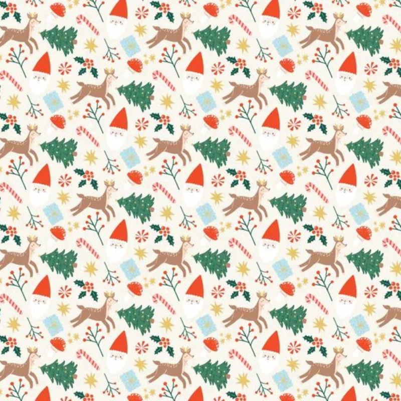 CLASSIC CHRISTMAS WRAPPING PAPER ROLL