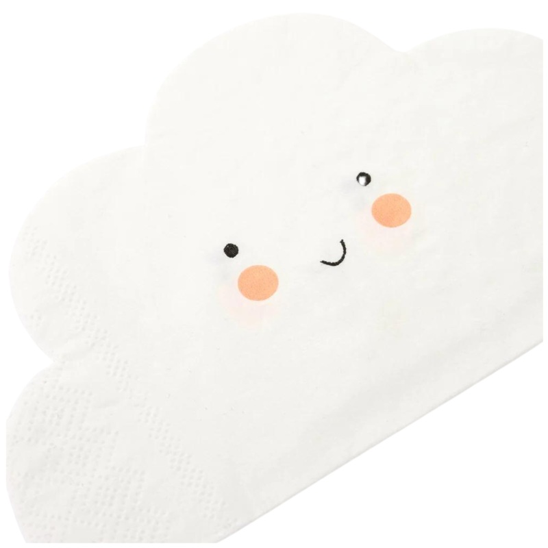 CLOUD SHAPED NAPKINS BY MERI MERI