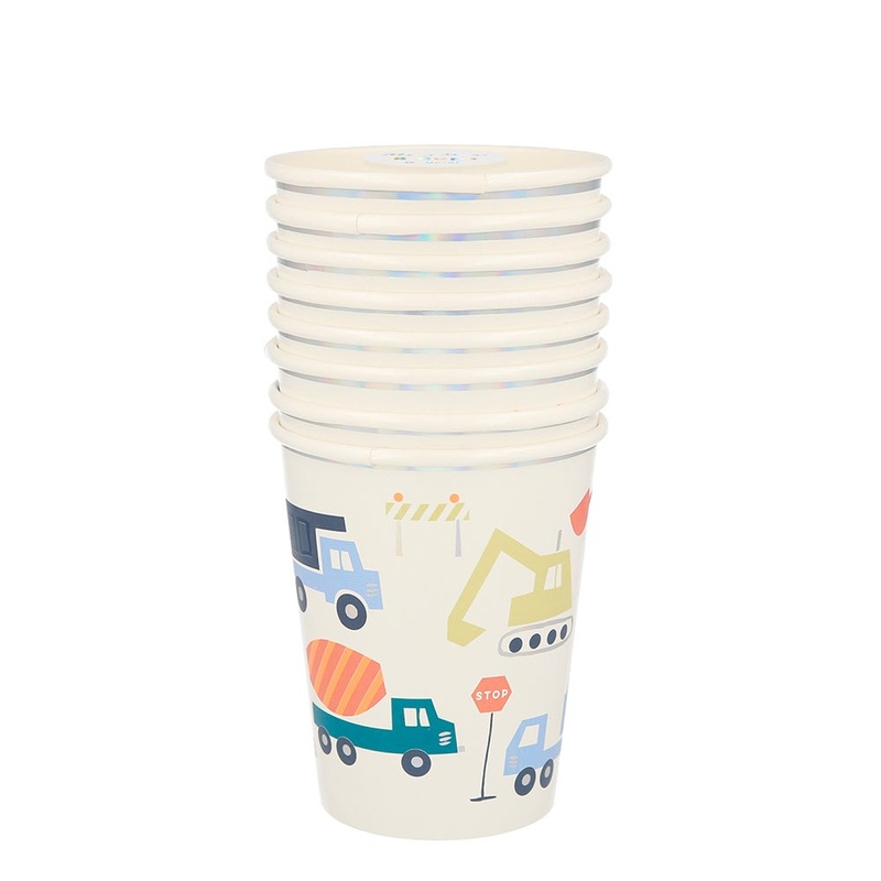 CONSTRUCTION CUPS BY MERI MERI