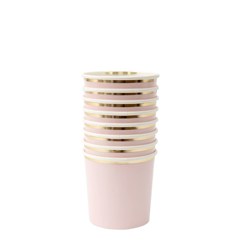 DUSTY PINK TUMBLER CUPS BY MERI MERI