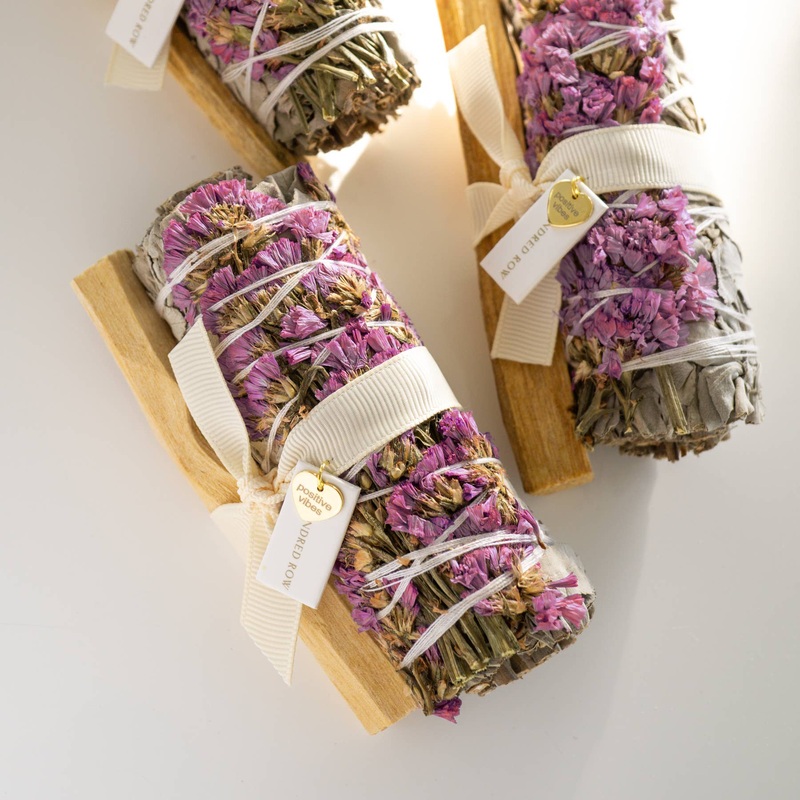 FLORAL WHITE SAGE & PALO SANTO BUNDLE