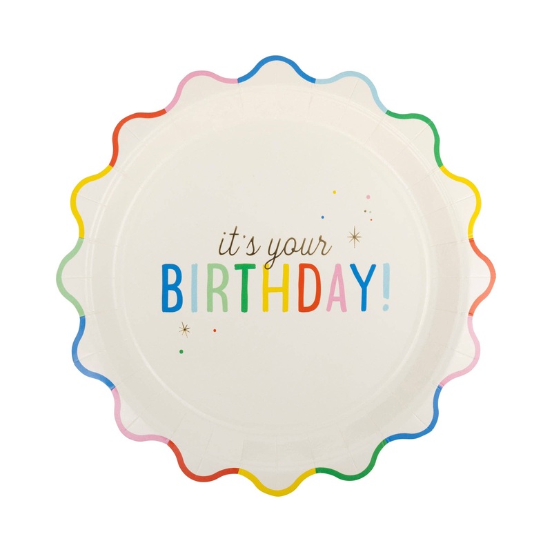 IT'S YOUR BIRTHDAY PLATES