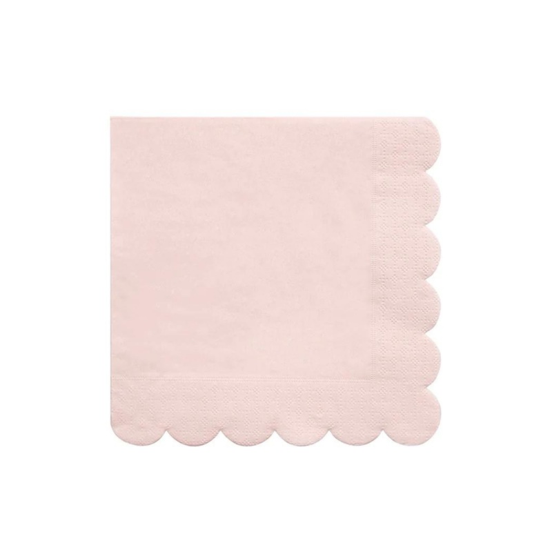 LARGE DUSTY PINK NAPKINS BY MERI MERI