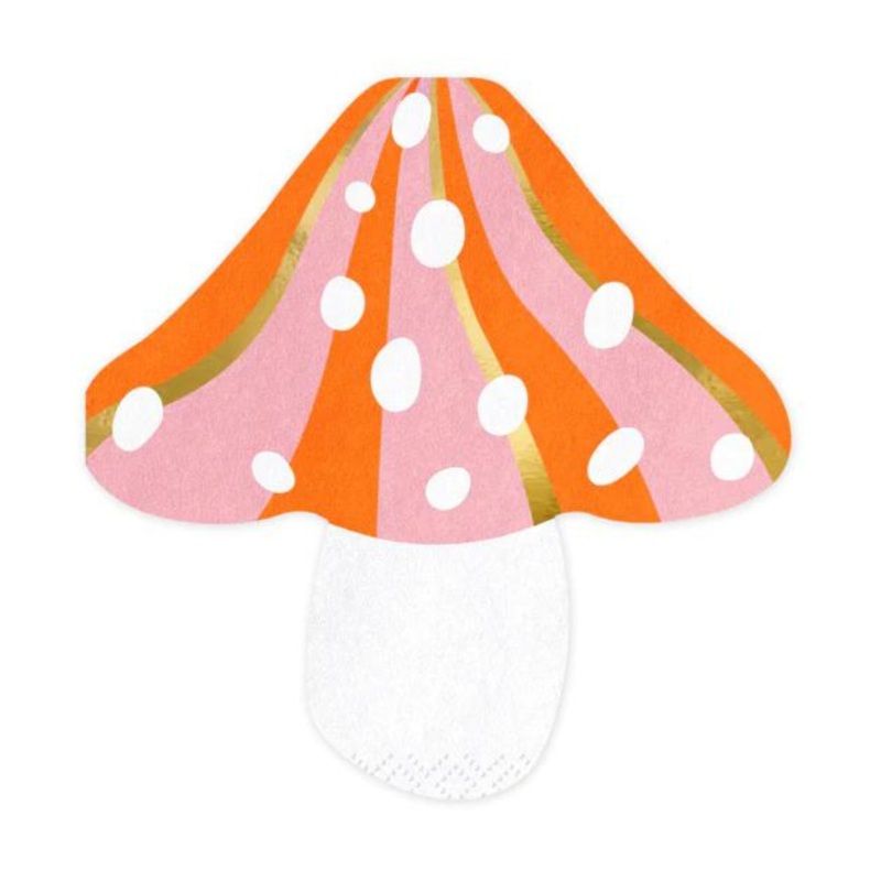 MAGIC MUSHROOM NAPKINS