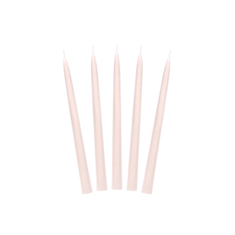 MATTE NUDE TAPER CANDLES
