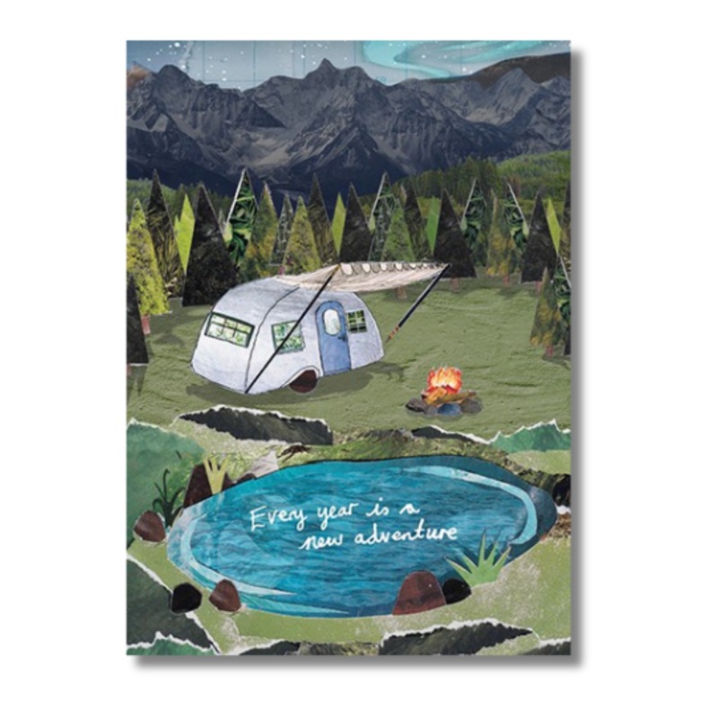 NEW ADVENTURE GREETING CARD