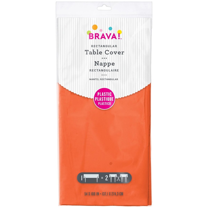 ORANGE TABLE COVER