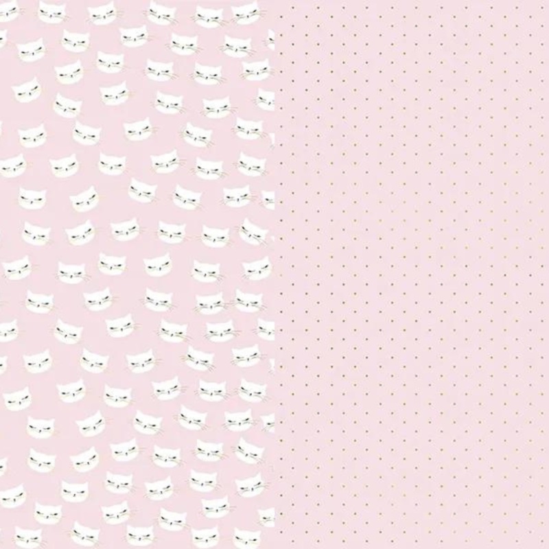 PINK CAT WRAPPING PAPER ROLLS