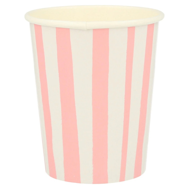 PINK STRIPE CUP BY MERI MERI