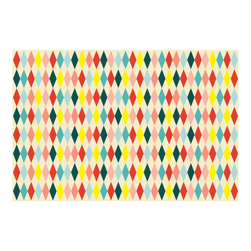 RHOMBUS PAPER TABLE COVER