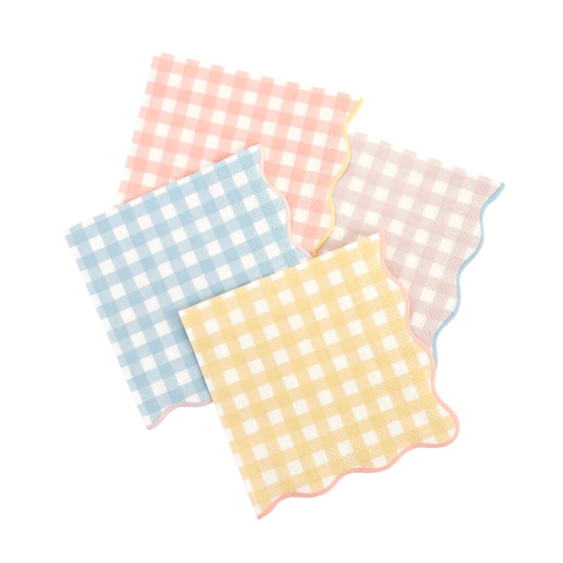 SMALL GINGHAM NAPKINS BY MERI MERI