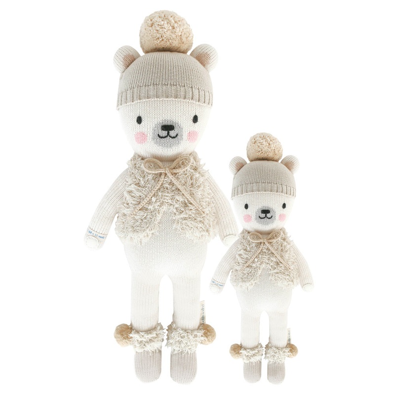 STELLA THE POLAR BEAR BY CUDDLE + KIND