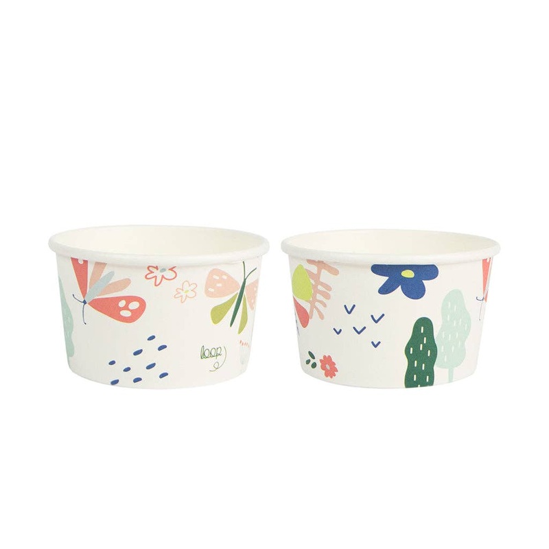 WOODLAND ICE CREAM CUPS