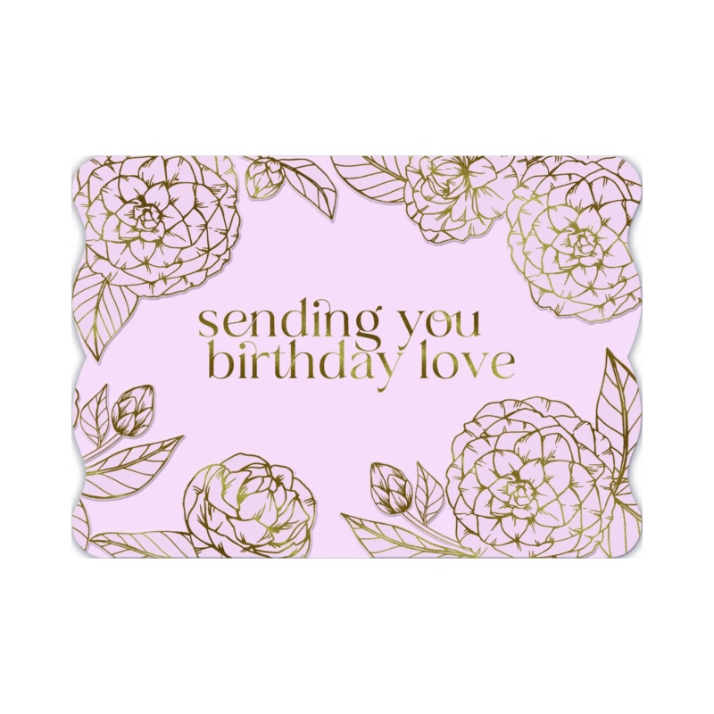 BIRTHDAY LOVE GREETING CARD