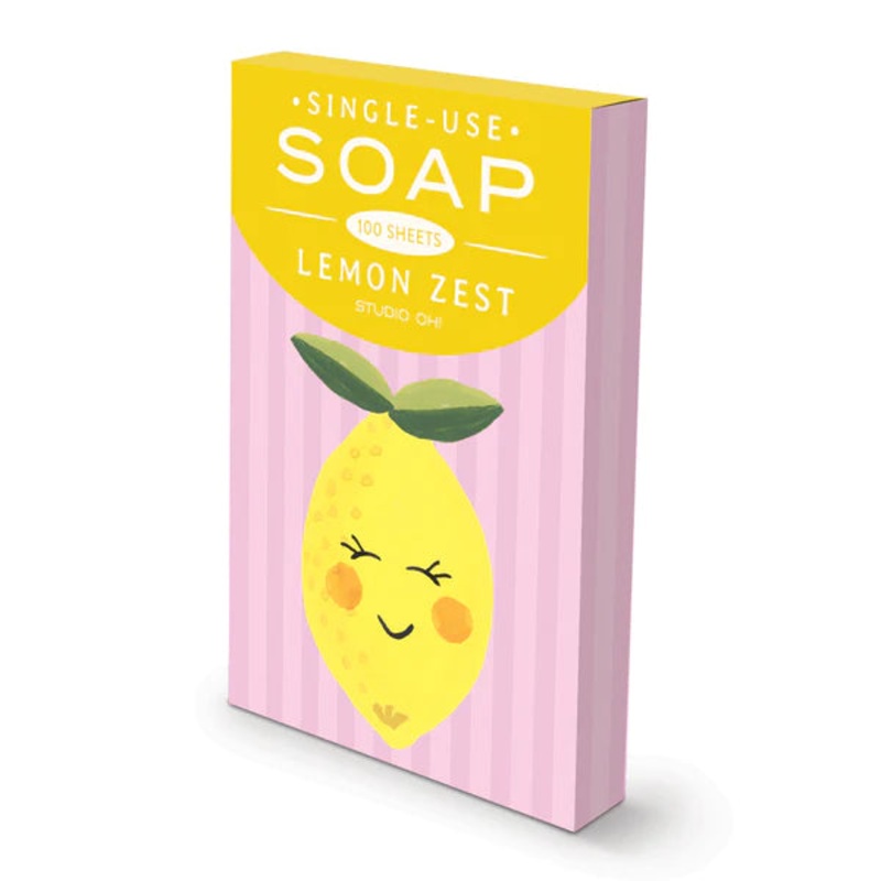CITRUS BLISS SINGLE-USE SOAP SHEETS