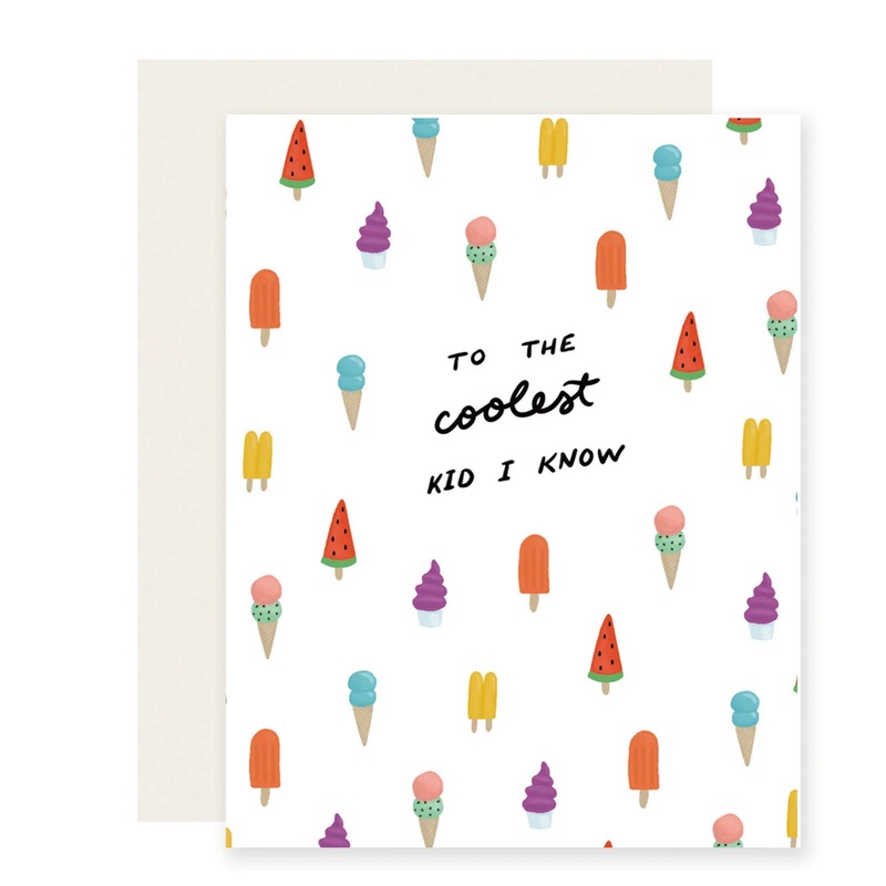 COOLEST KID GREETING CARD