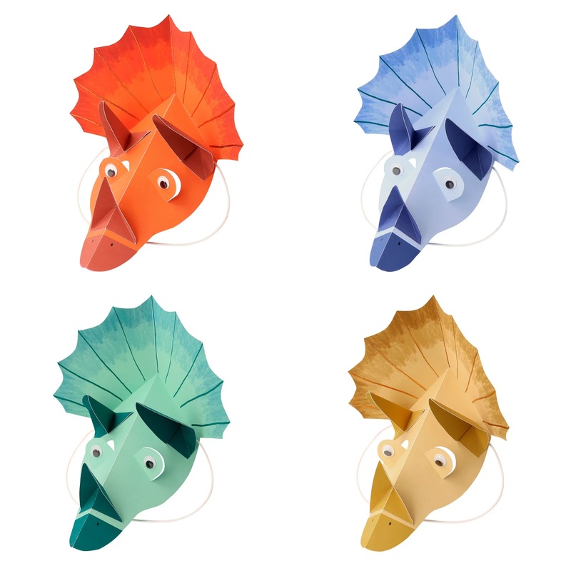 DINOSAUR KINGDOM PARTY HATS BY MERI MERI