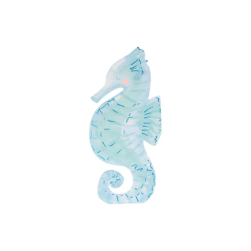 SEAHORSE NAPKINS BY MERI MERI