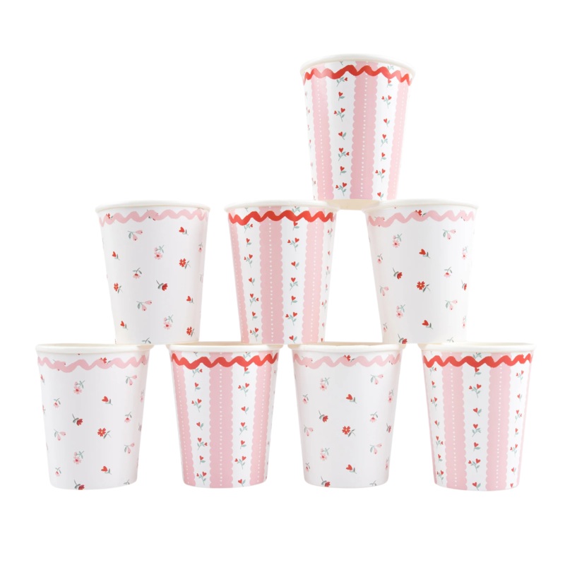 VINTAGE ROSE CUPS BY MERI MERI