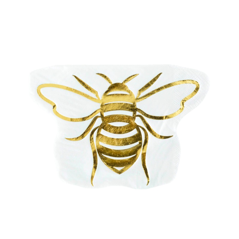 HEY, BAE-BEE SMALL BEE COCKTAIL NAPKINS