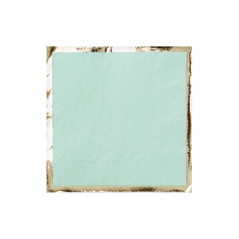 MINT GREEN COCKTAIL NAPKINS