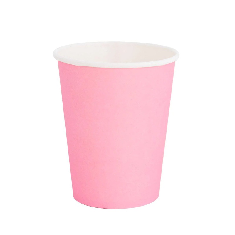 OH HAPPY DAY ROSE PAPER CUPS