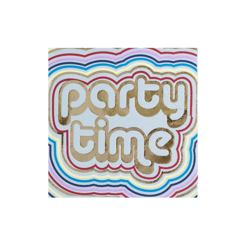 PARTY TIME COCKTAIL NAPKINS