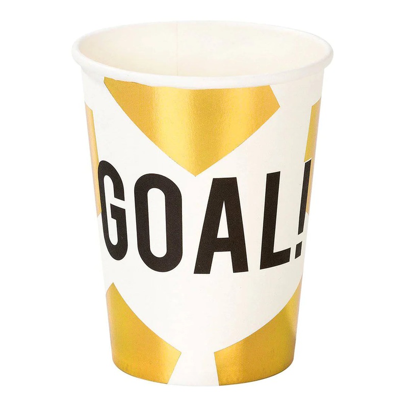 SOCCER CHAMPIONS PAPER CUPS