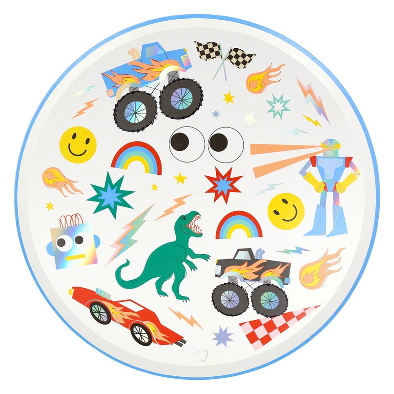 TOYBOX ICON LARGE PLATES BY MERI MERI