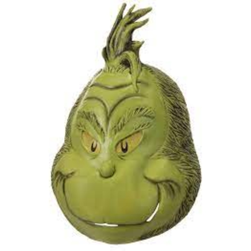 Dr. Suess The Grinch Deluxe Full Mask