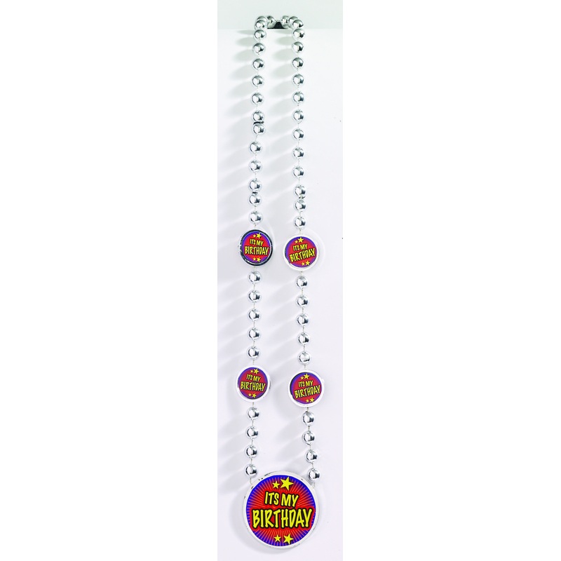 It's My Birthday Bead Necklace