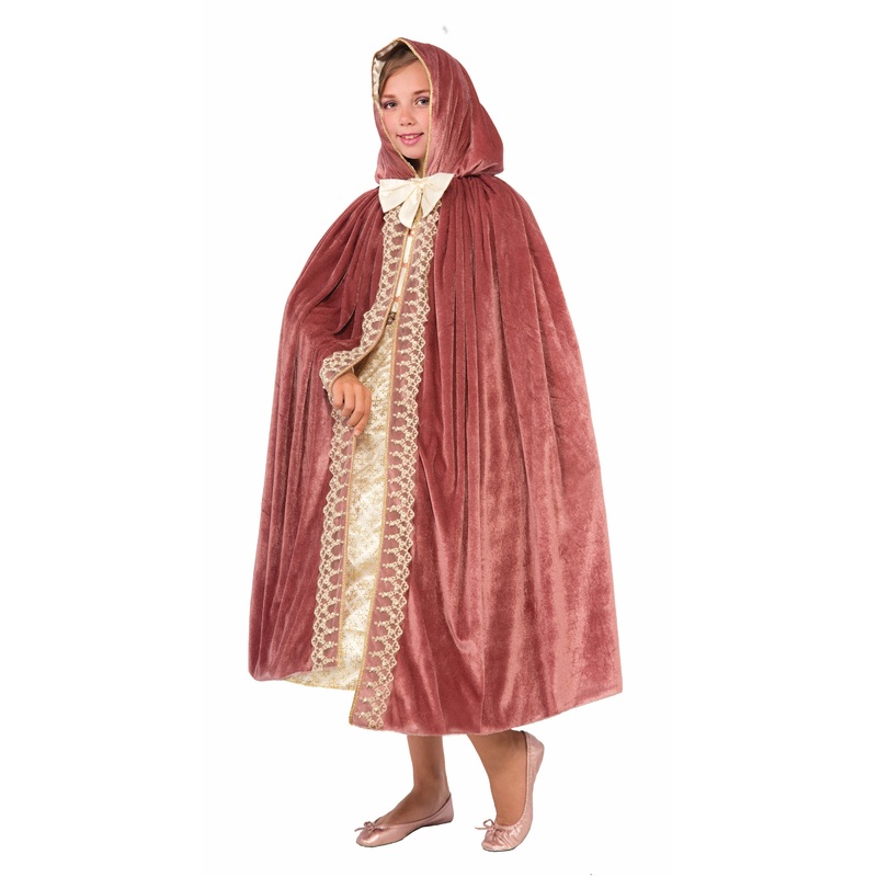 Mauve Royal Princess Cape - Child Sized