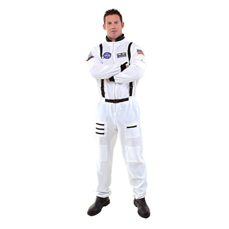 MENS WHITE ASTRONAUT COSTUME