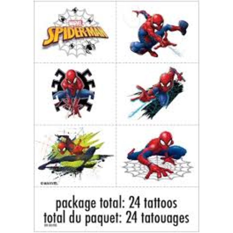 Spiderman Tattoos