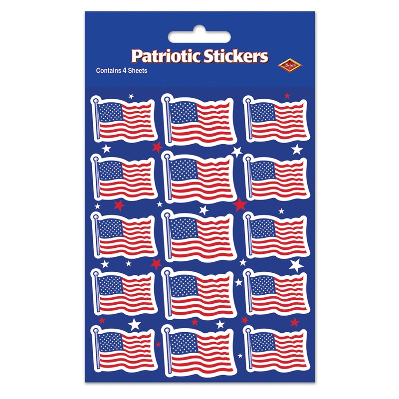U.S. Flag Stickers