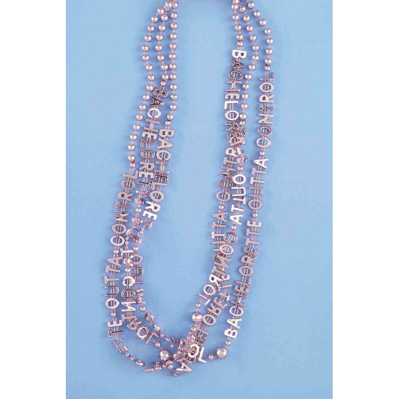 Bachelorette "Out of Control" Bead Necklaces - 3ct.