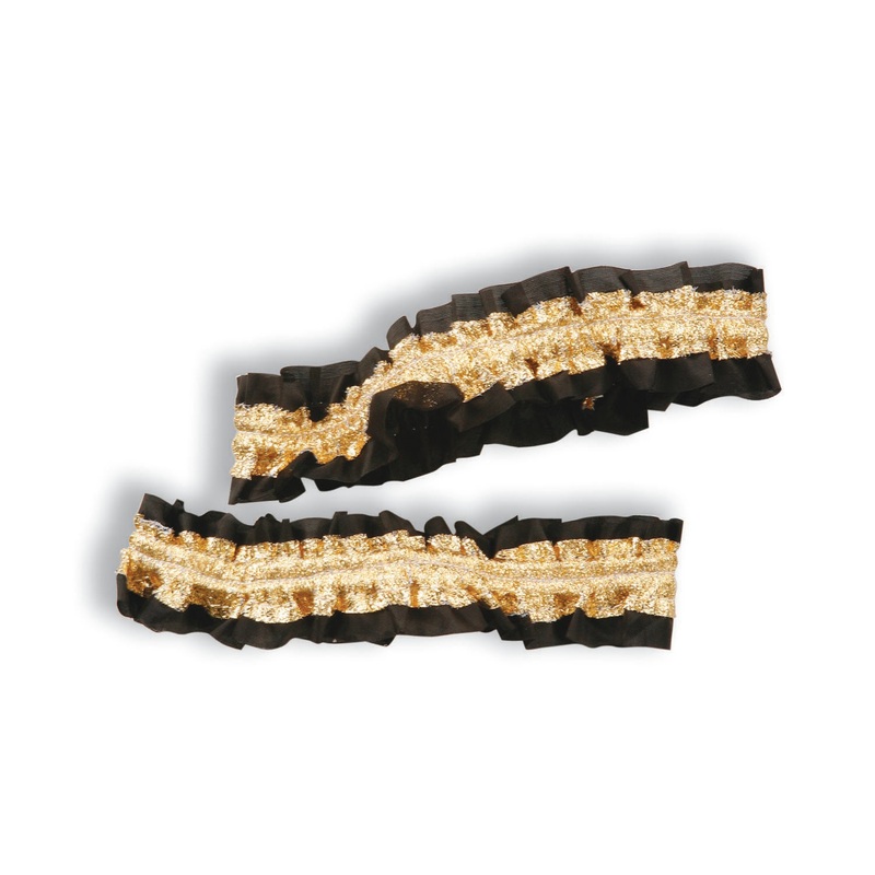 Black and Gold Arm Bands