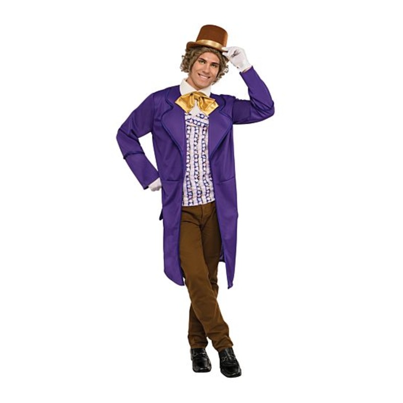 DELUXE WILLY WONKA COSTUME - ADULT STANDARD