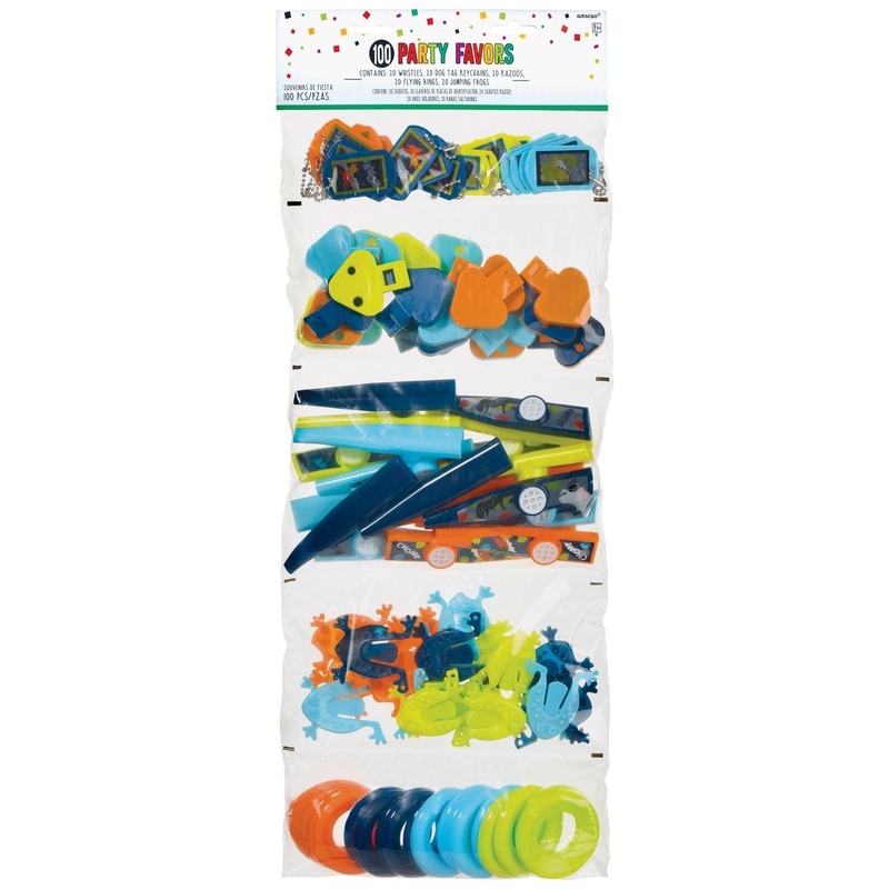 DINOSAUR THEMED 100PC. TOY ASSORTMENT