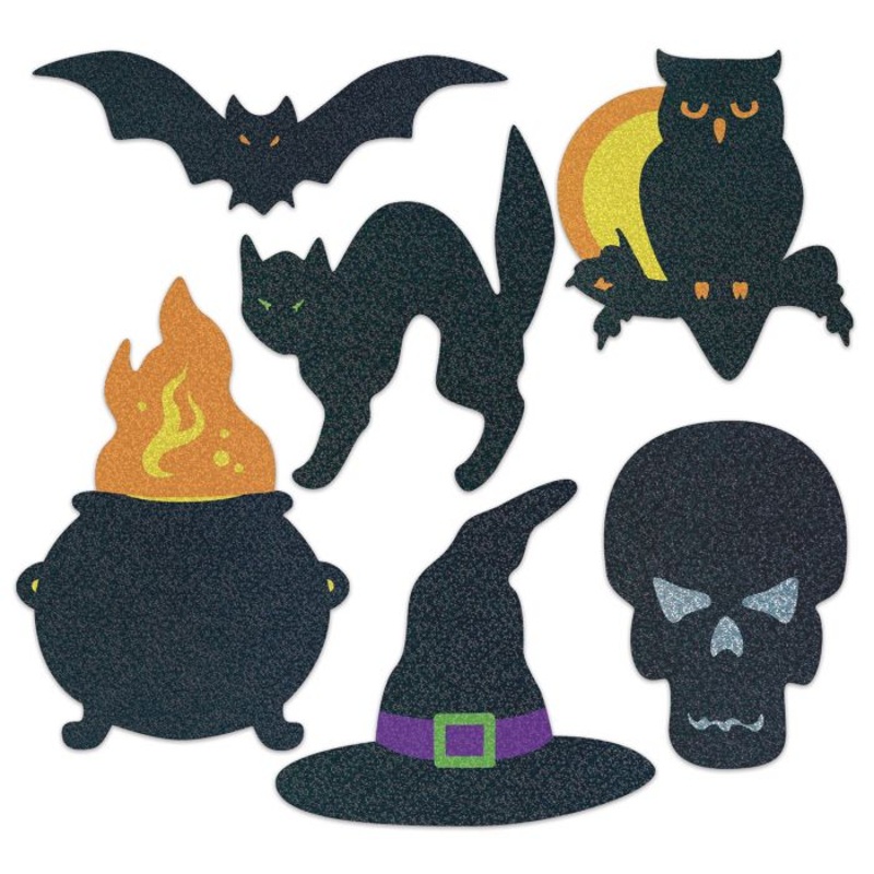 Halloween Silhouette Cutouts