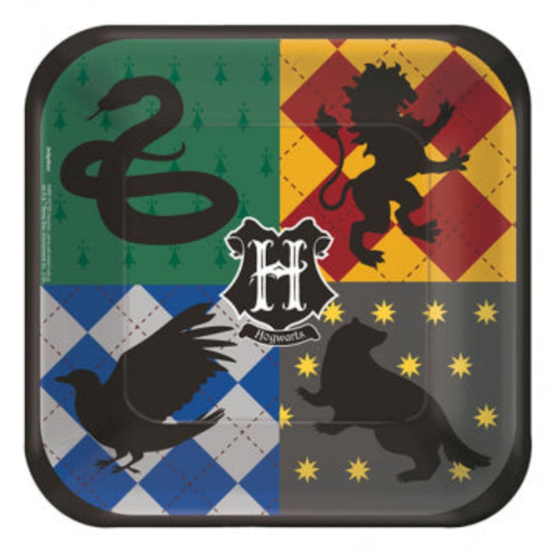 HARRY POTTER 7" PLATES 8CT
