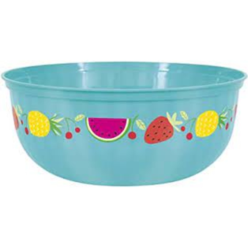 Plastic Blue Fruit Bowl